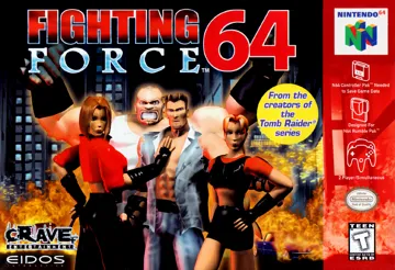 Fighting Force 64 (USA) box cover front